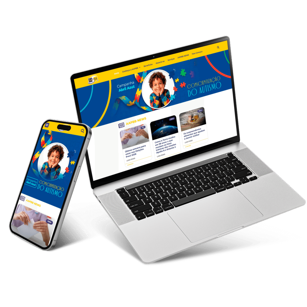 Site institucional para associações e entidades de classe no Rio de Janeiro - AAPBB.