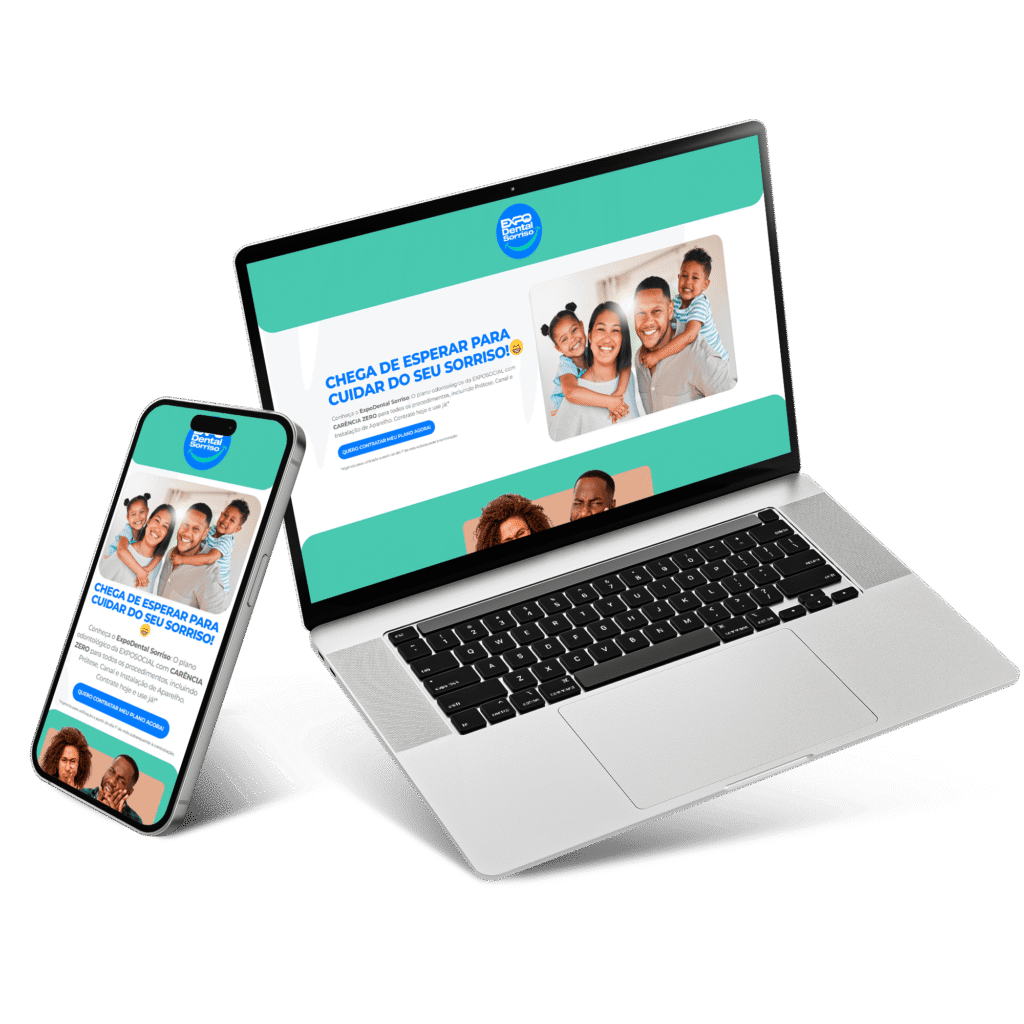 Web design profissional para Expodental Sorriso - Sites para eventos e saúde no RJ.